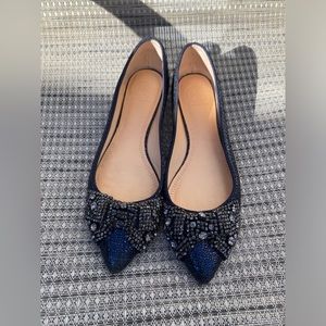 TORY BURCH
Crystal Embellishments Ballet Flats